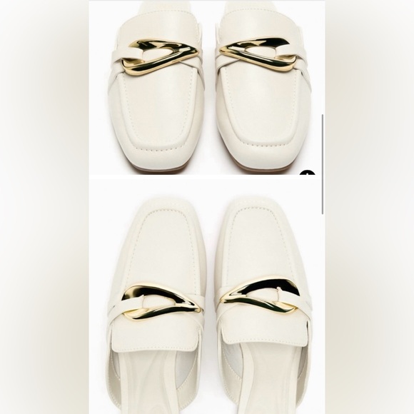 Metal embellished mule loafers. - Picture 2 of 5